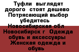 Туфли: выглядят дорого, стоят дешево! Потрясающий выбор-убедитесь! - Новосибирская обл., Новосибирск г. Одежда, обувь и аксессуары » Женская одежда и обувь   